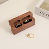 brown Design double ring box