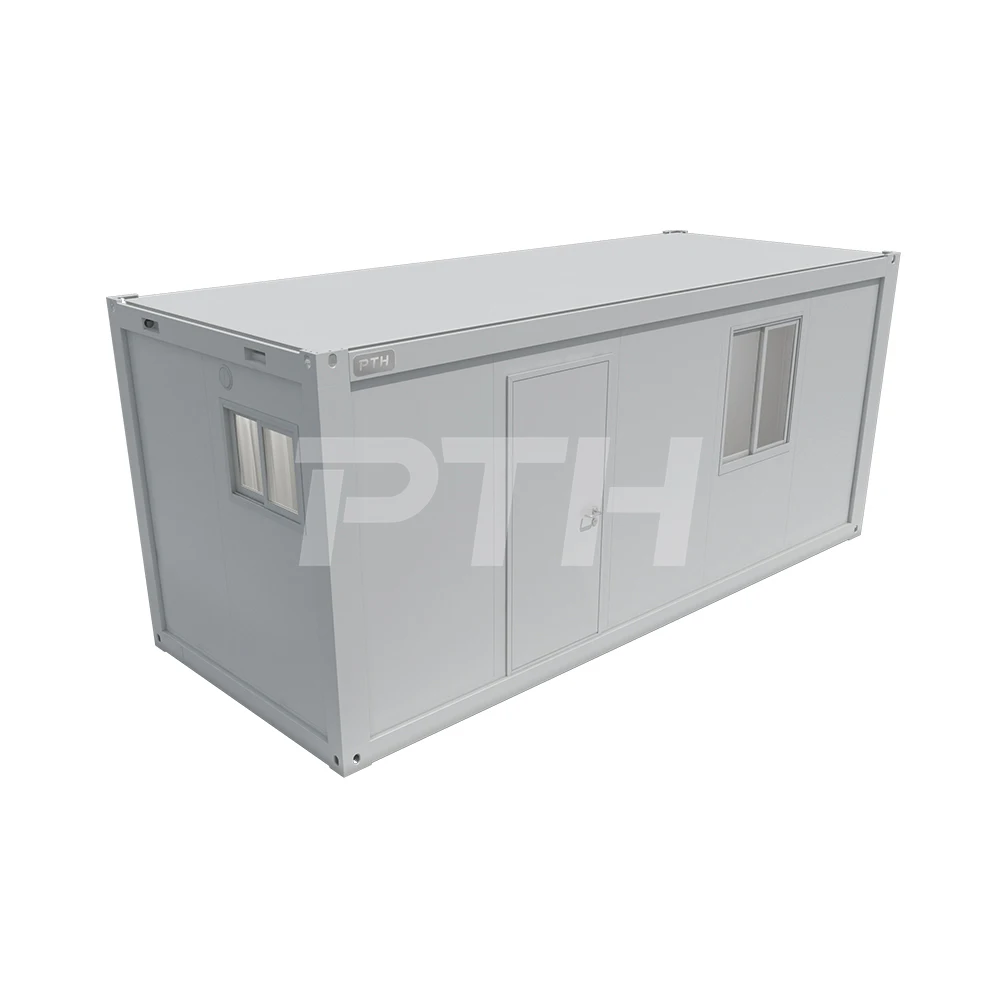 PTH CTR-FB Modular 20ft Container House Casa Flat Pack Camp Prefab Container Home With Toilet