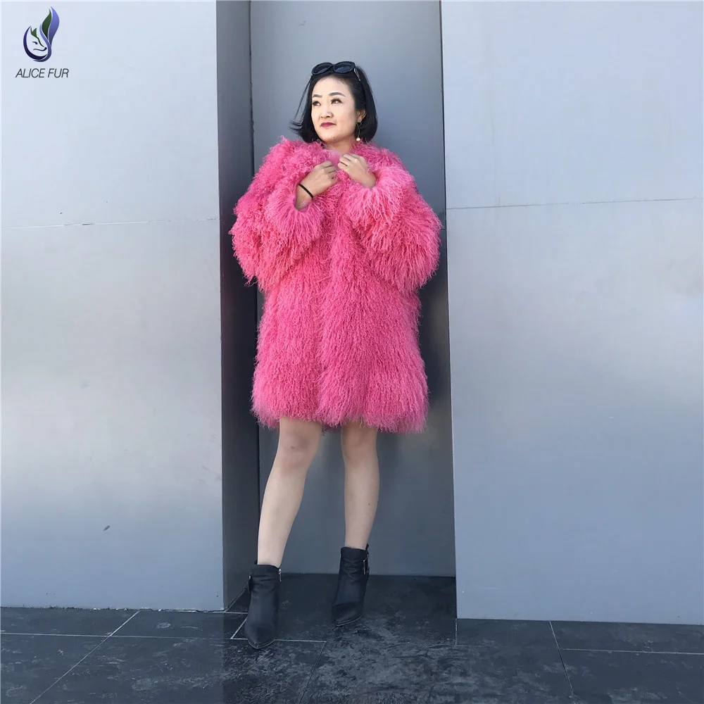 Shop High Quality Women's Fashion Genuine Sheep Fur Outwear