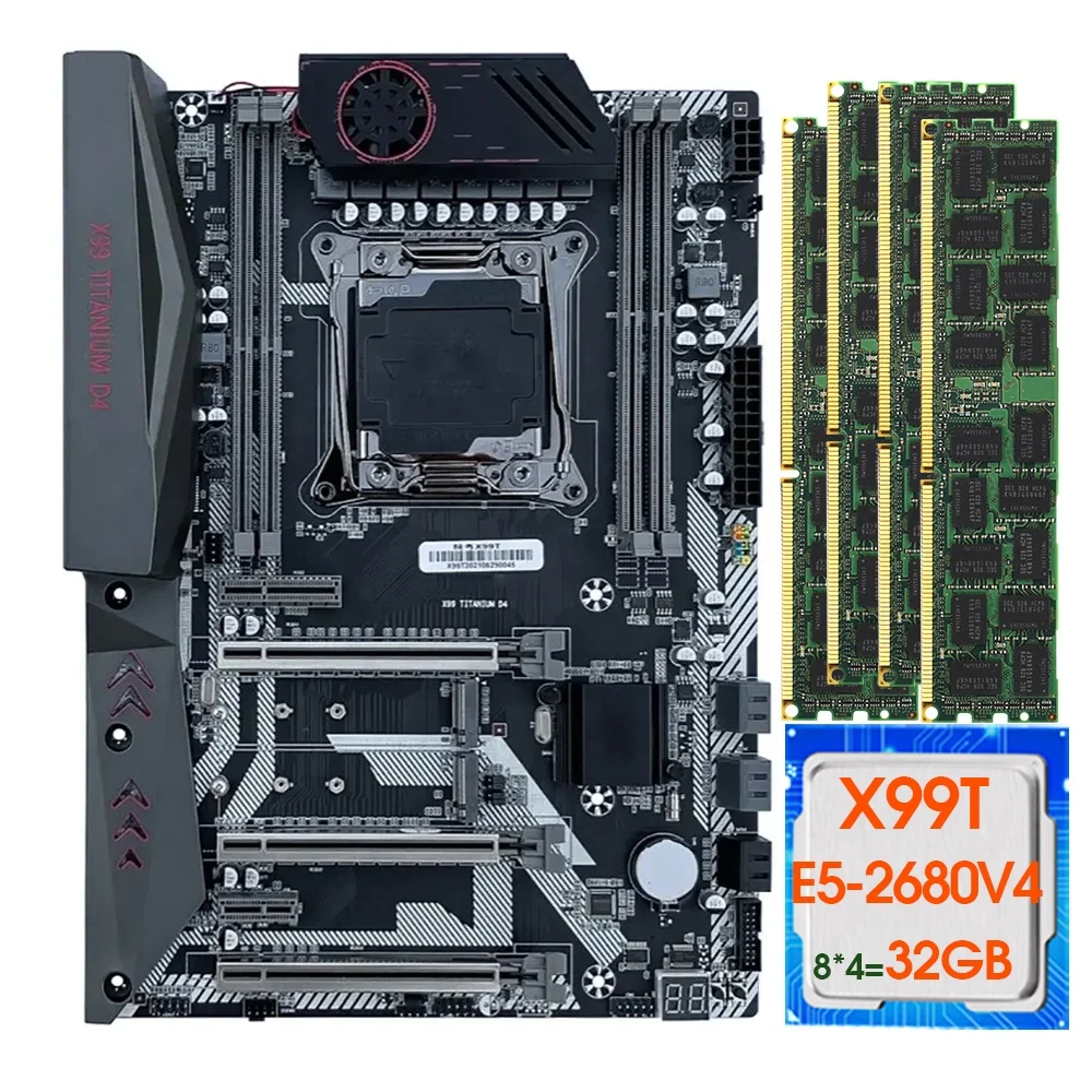 Xeon E5 2680V4 14C/28T X99マザーボード32GB Xeon E5 2680V4 14C/28T X99マザーボード32GB
