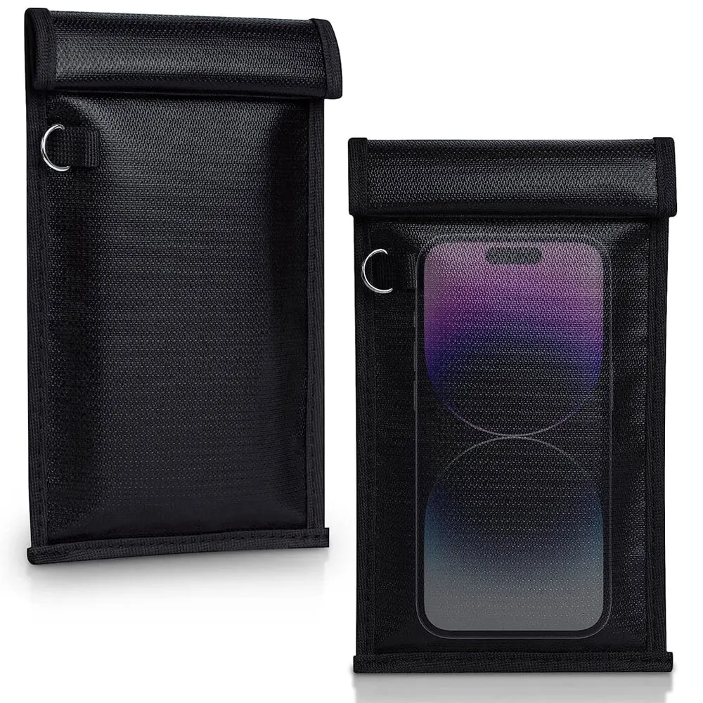 Best Car Fob Signal Blocker Keyless Ignition Vehicles RFID Key Fob Case Protector Faraday Anti Theft Pouch for Car Keys