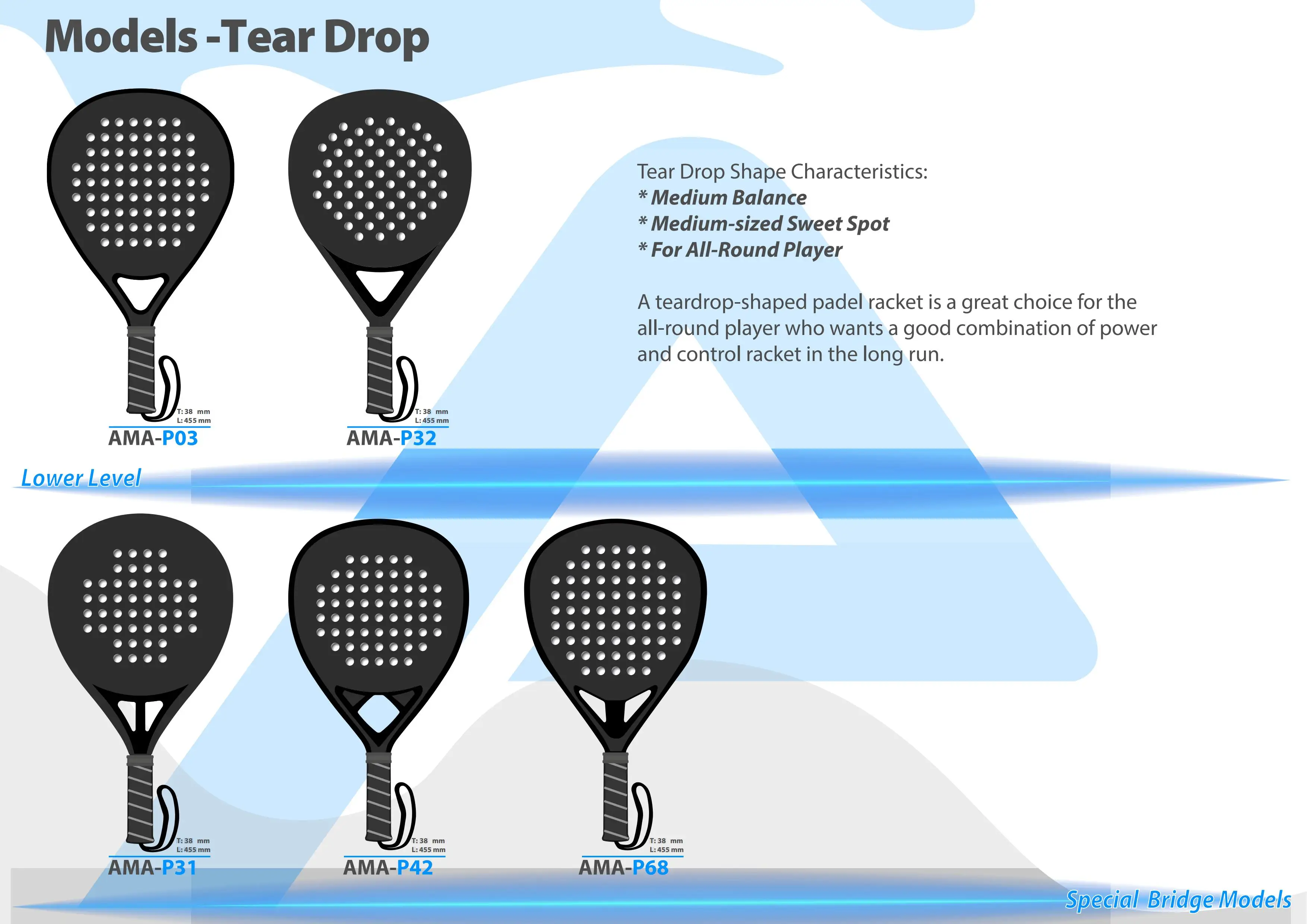 Aip Padel Rackets Special Air Throat Premium Padel Tennis Rackets Custom Carbon Fiber ...