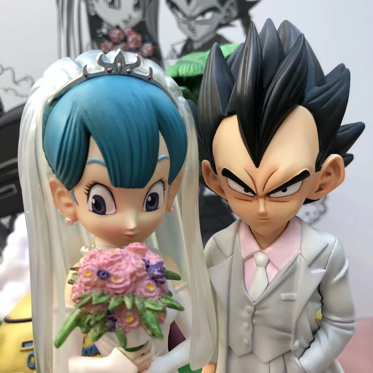 ベジータブルマ結婚式の赤ちゃんトランクスアニメフィギュアアクションフィギュア漫画のおもちゃモデルコレクションギフトカスタマイズ Buy アニメフィギュア アクションフィギュア Product On Alibaba Com