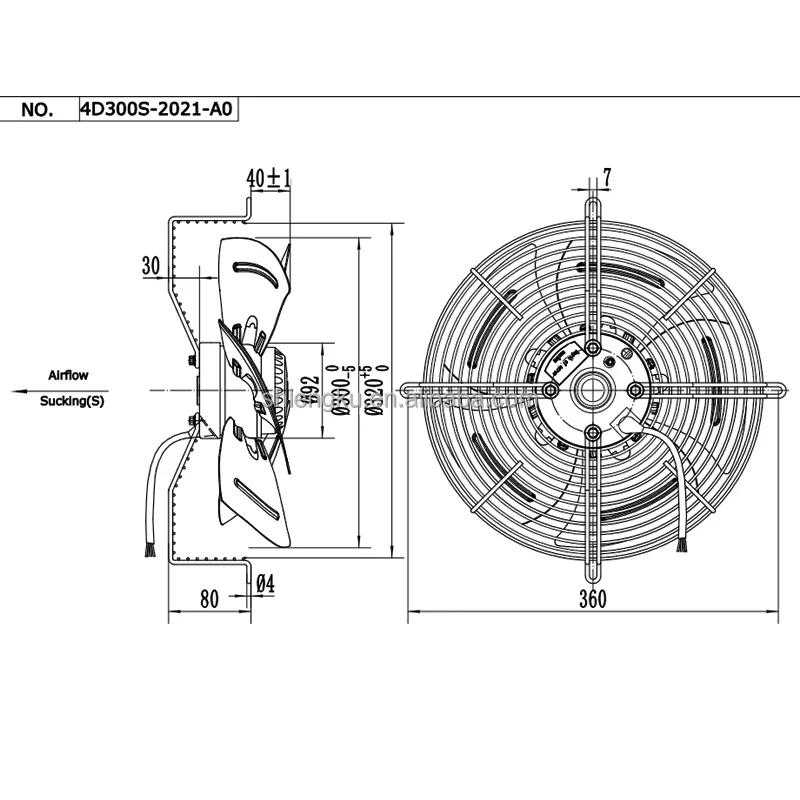 Condensing Unit, YWF, Axial - detail 10