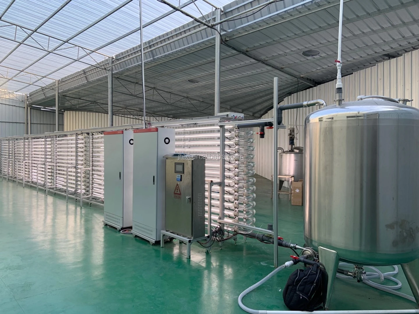 Microalgae Photobioreactor Tubular Reactor for Algae
