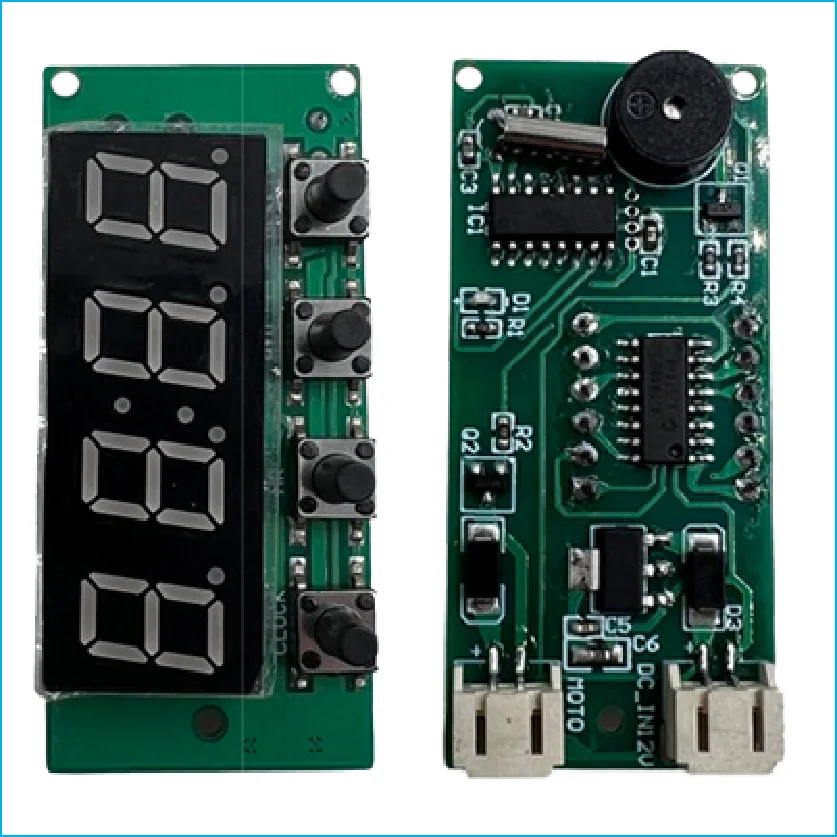 Time Pcb Digital Prayer Time Clock Circuit Board - LT PCBA Assembly