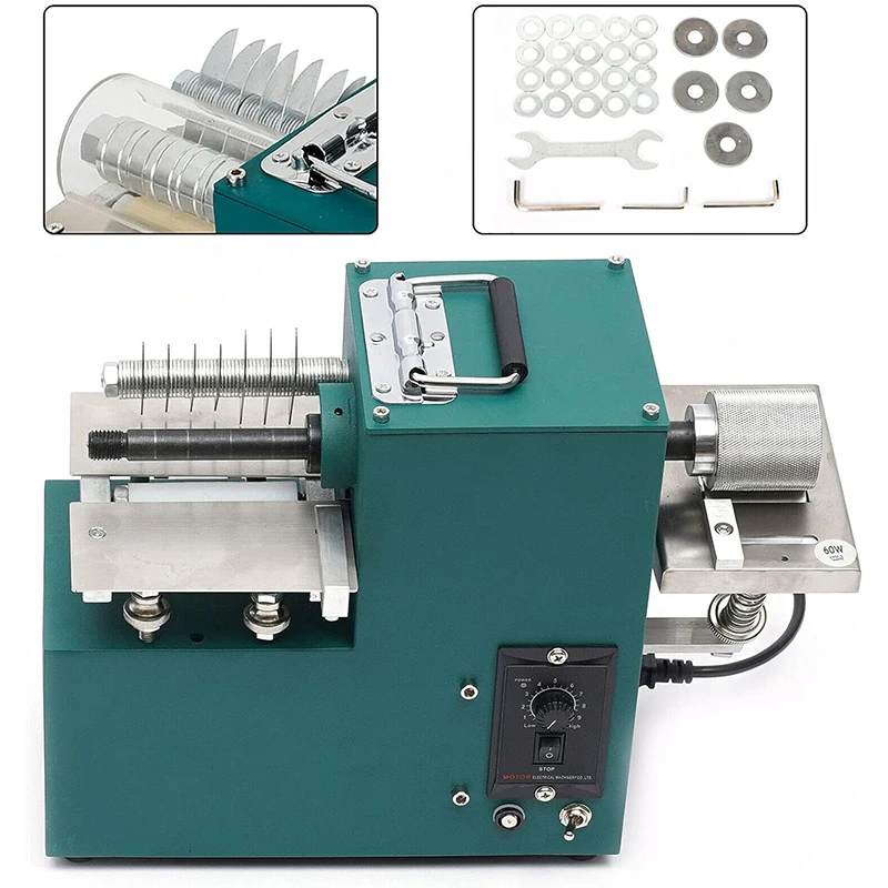 Adjustable Speed Leather Splitting 110V Electric Leather Strap Cutting Craft Shoes Bag Paper Leather Splitter Machine