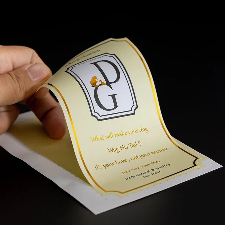 product custom design waterproof vinyl cosmetics product packaging stickers printing wholesale pvc self adhesive label stickers646-2