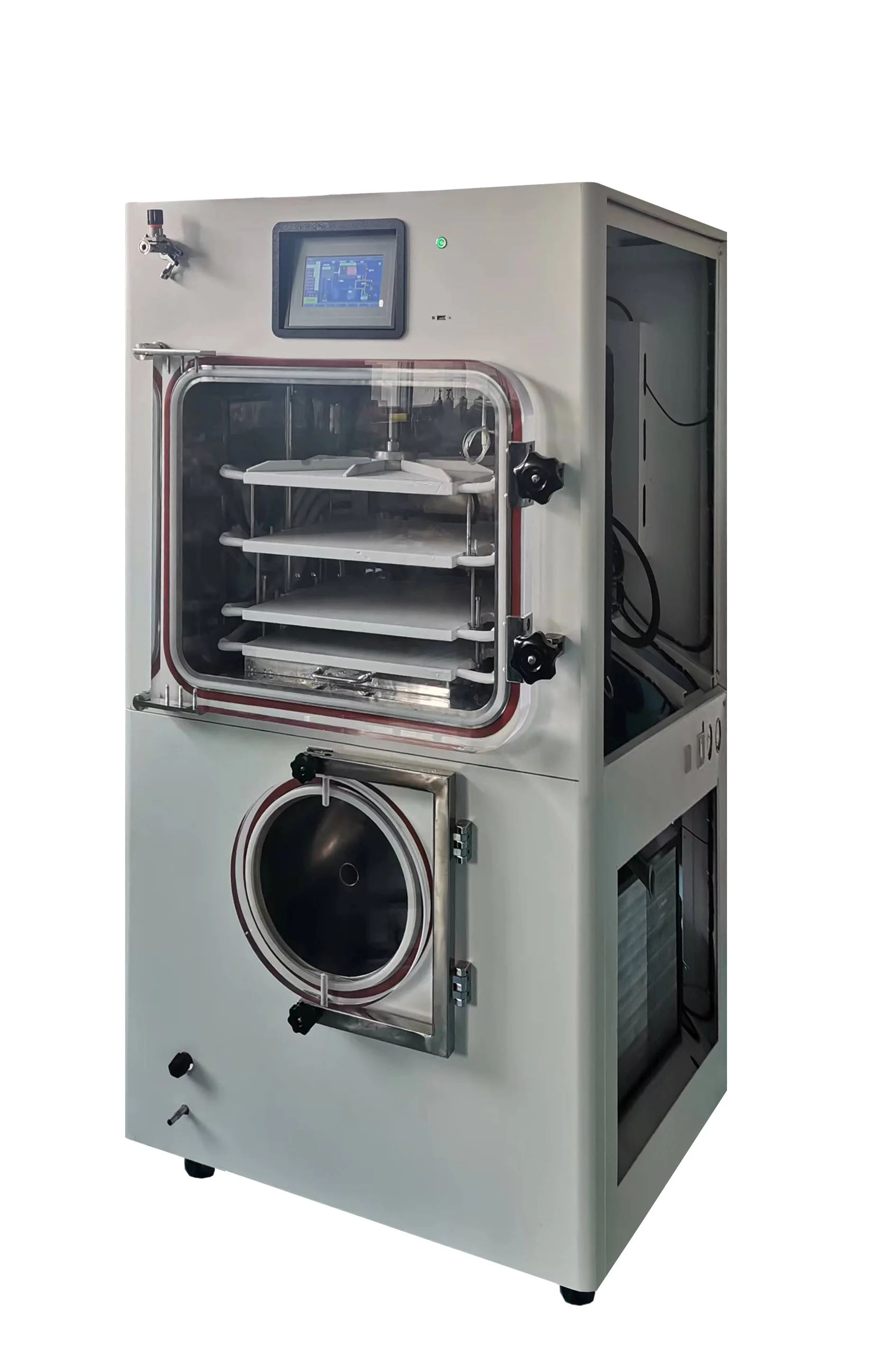 0.6 Auto Capping  Small 3400 Bottles  Lab Cheap  Fd-50 pilot Vial Freeze Dryer Machine  Industrial