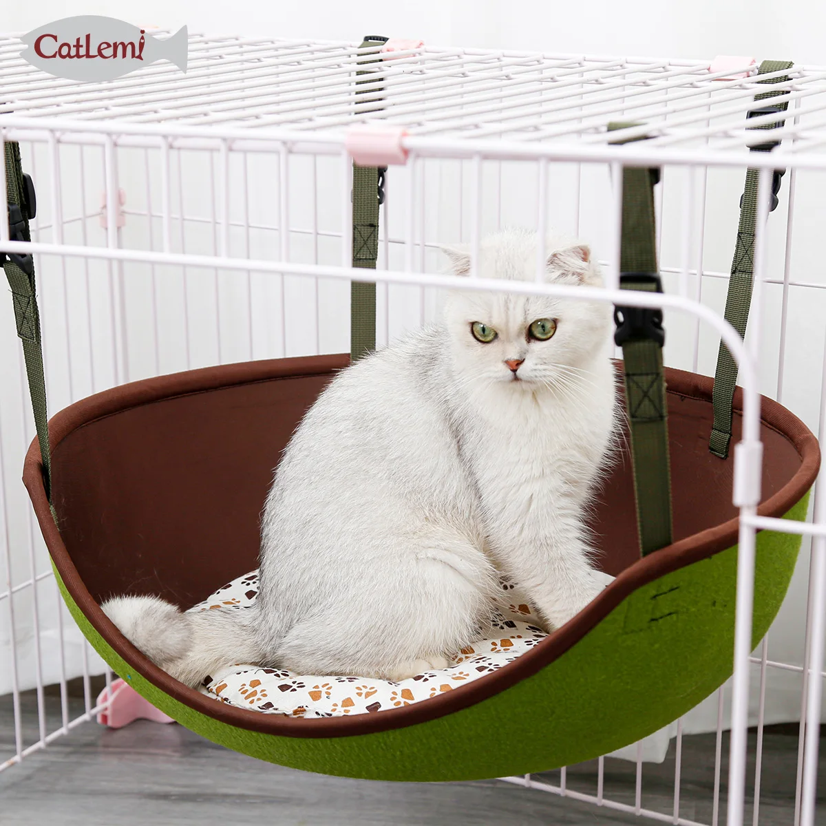 Cat Hammock Eco-Friendly Oval Shape Bedding for Cats