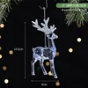 Lf-fine powder deer pendant