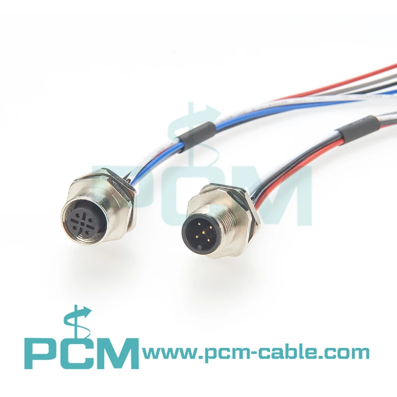 NMEA 2000 M12 5-pin A-code Panel Mount Connector details