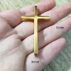 Collana con croce e angoli arrotondati grandi