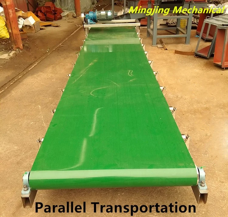 Vertical Belt Conveyor With Corrugated Sidewall Belting - Buy Sidewall ...