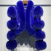 Croc azul en relieve