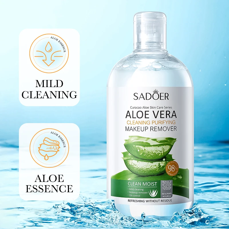OEM ODM Private Label Aloe Vera Makeup Remover | Organic Herbal Face  Cleaner for All Skin Types - Beauty Products Wholesale