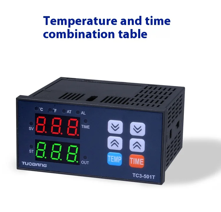 Multifunctional TC3-401 Thermal Transfer Printing Machine ABS 48*96 Temperature Controller Time Integration Digital Display