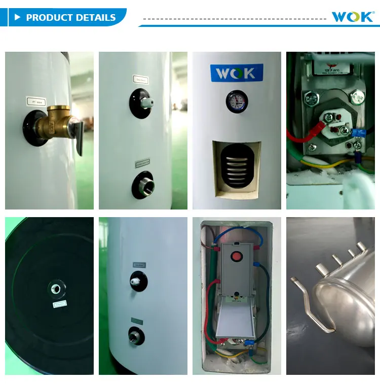 Wok Oem Odm Smart Hot Water Tank 200l 260l 500l Hot Water Storage Tank