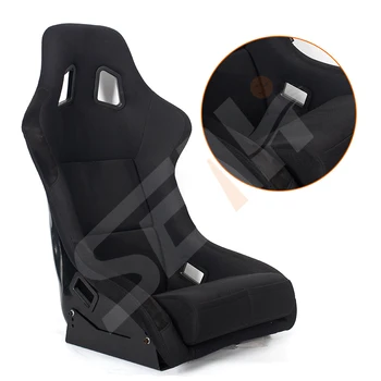 SEAHI free design Factory supply Black glass fiber seats  Sport Bucket racing seats
