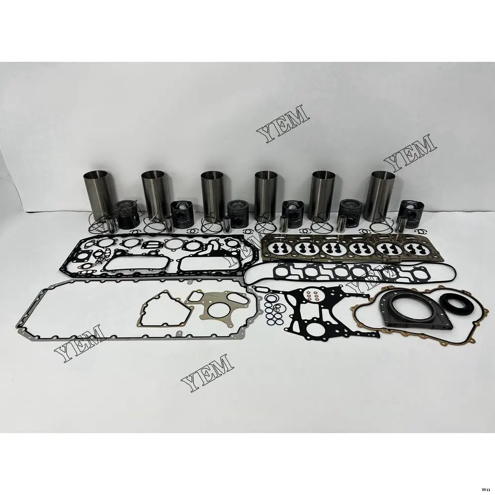 C6.6 Engine Overhaul Kit With Piston Ring Liner Head Gasket Set for Caterpillar