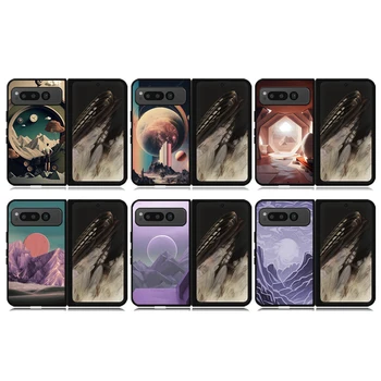 New Arrival For Google Foldable Sublimation Blank 2D TPU Phone Cases for Pixel Fold