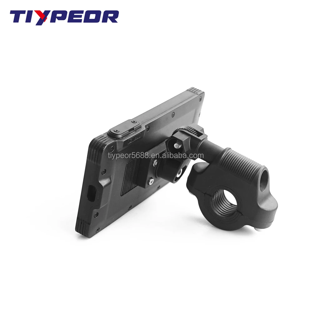 product tiypeor motorcycle wireless carplay android auto player with dvr loop record ips touch screen monitor bt wifi connection tpms-9
