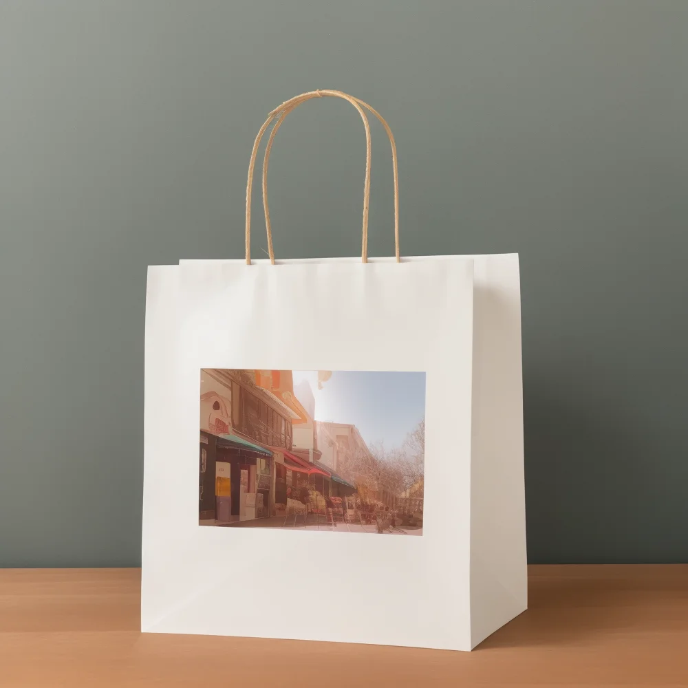 High Quality Eco-Friendly Small Kraft Paper Bag Clear Window Factory Price Customised Size Bakery Cute Pink Delivery Logo Food