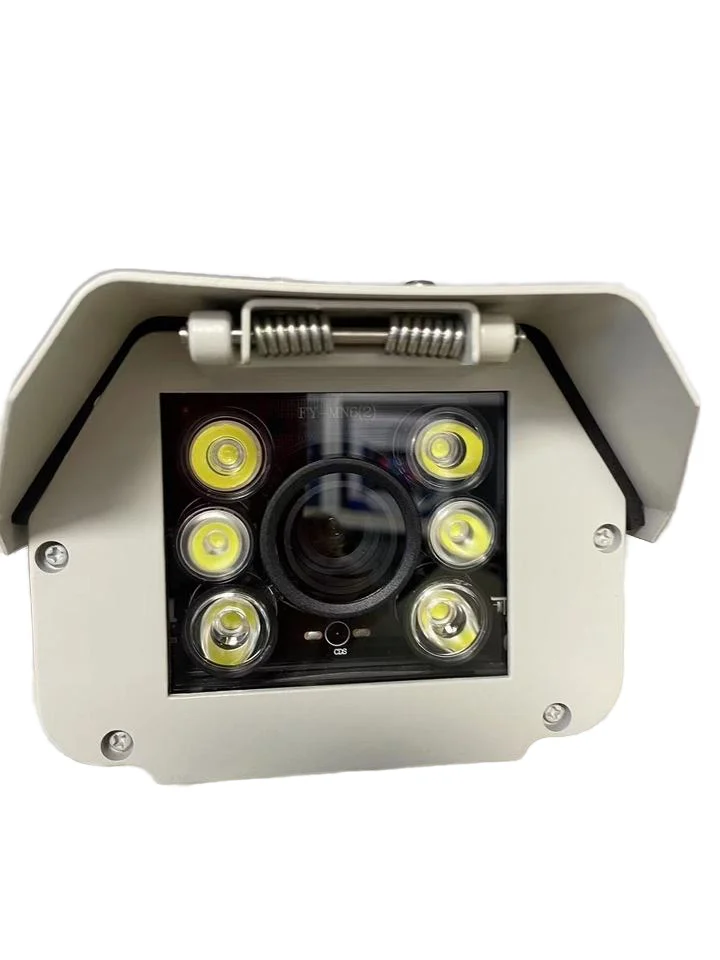 White Light IR Box Network LPR ANPR Traffic Vehicle Poe  10X Zoom Parking Lot Camera