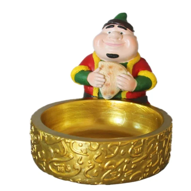 Customized Islamic Muslim Ramadan Ornaments Gift Resin Sculpture Souvenirs