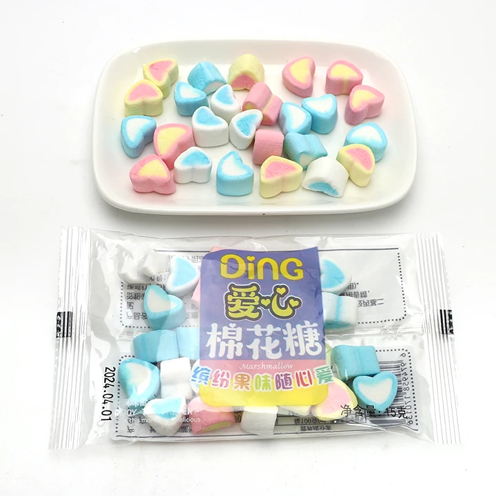heart marshmallows