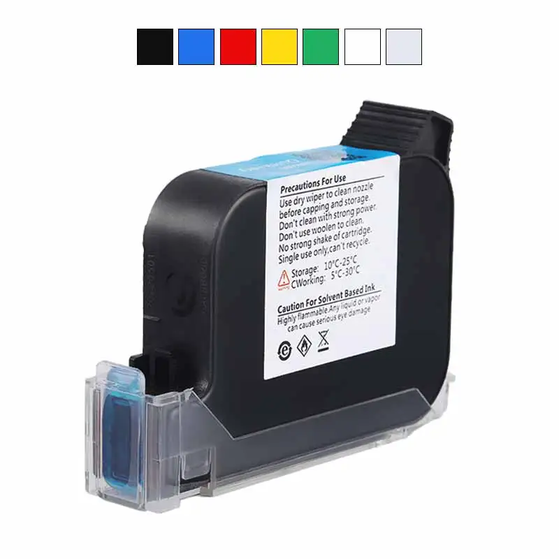 Inkjet Printing Solutions Anser U2 Printer Price 2580 2589 Quickly Dry Ink Cartridge for KELIER H3 M3S Handheld Printer