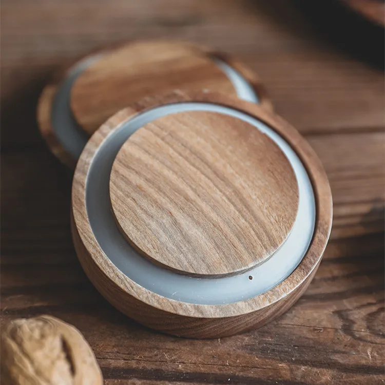 Coffee Bean Pasta Penne Storage Glass Canister Set Hermetic Glass Jars Container with Wooden Lids