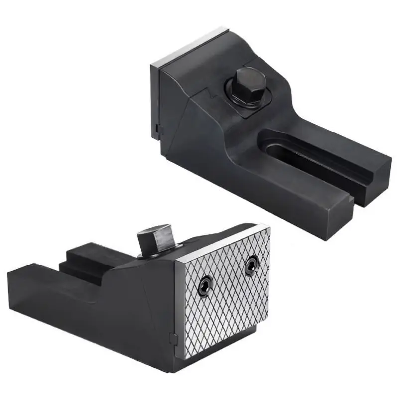 TEBAK Industrial High Precision Bench Vice - FV-350/450/550 Free Type Open Vise with Fixed Anvil