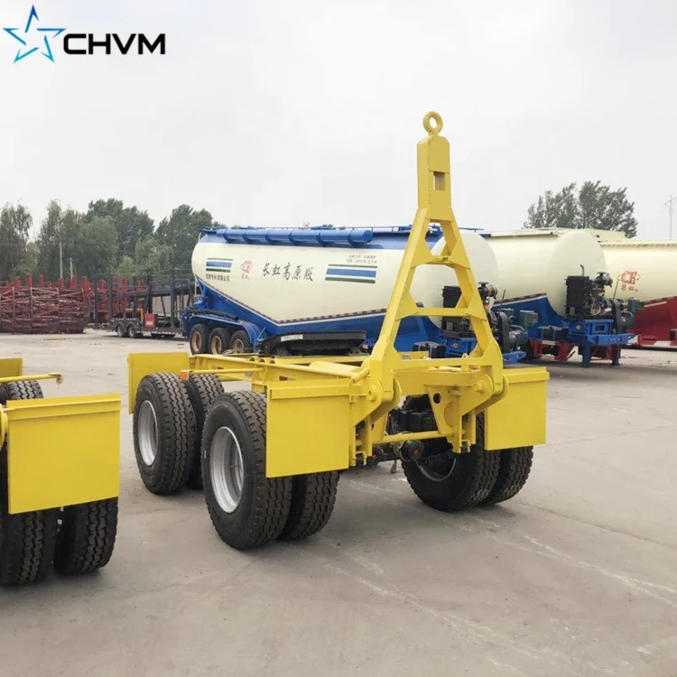 Heavy Duty 2 Axles Drawbar Towing Dolly Skeleton Full Truck Trailer
