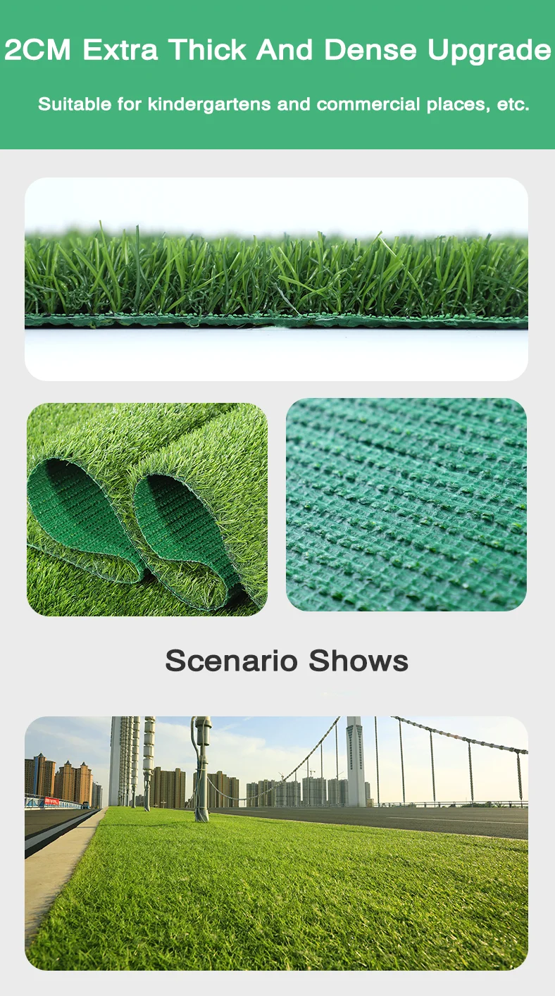 Artificial Lawn Cheaper Synthetic Grass Landscape Sport Artificial