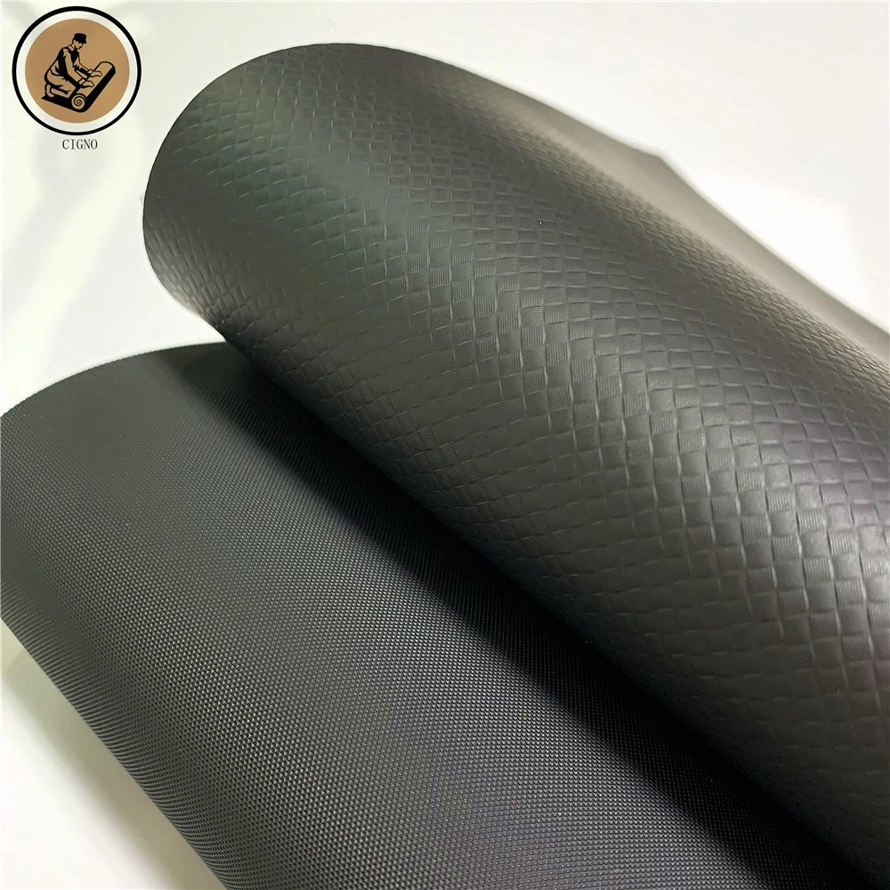 Manufacturer-Supplied PVC Embossed Synthetic Leather Waterproof Wear-Resistant for Sports Shoes for Soccer Basketball Baseball