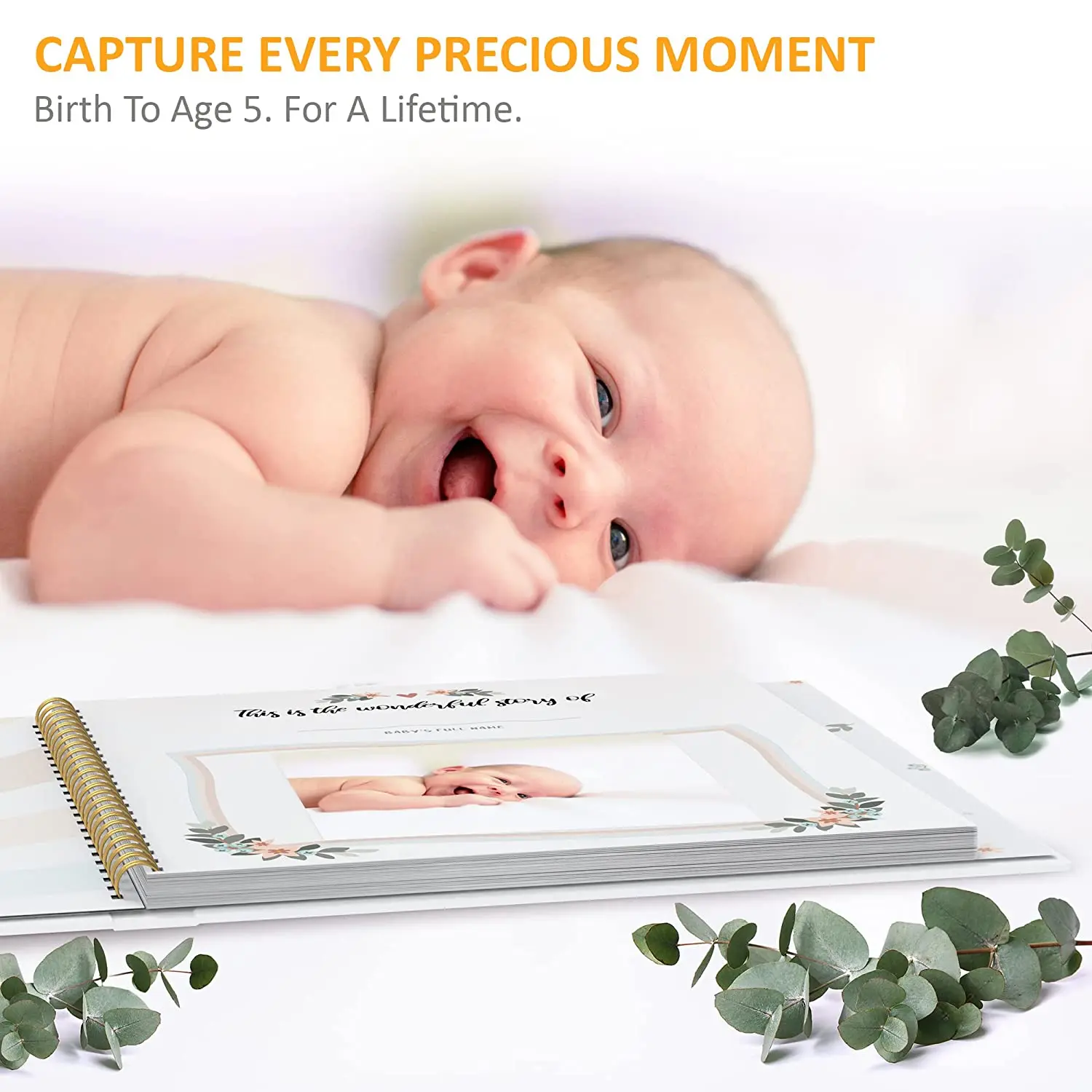 Wholesale Custom Hardcover Baby Memory Book Notebook Uptodate Pergnancy