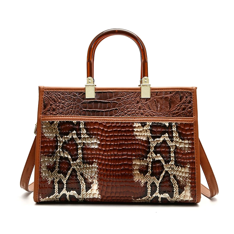 Shop Our Collection of Wholesale Snake Pattern PU Leather Bags