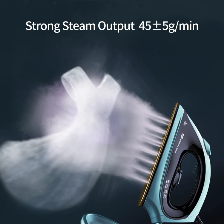 Hg 2100w Industrial Steam Iron Station With Ceramic Soleplate Vertical