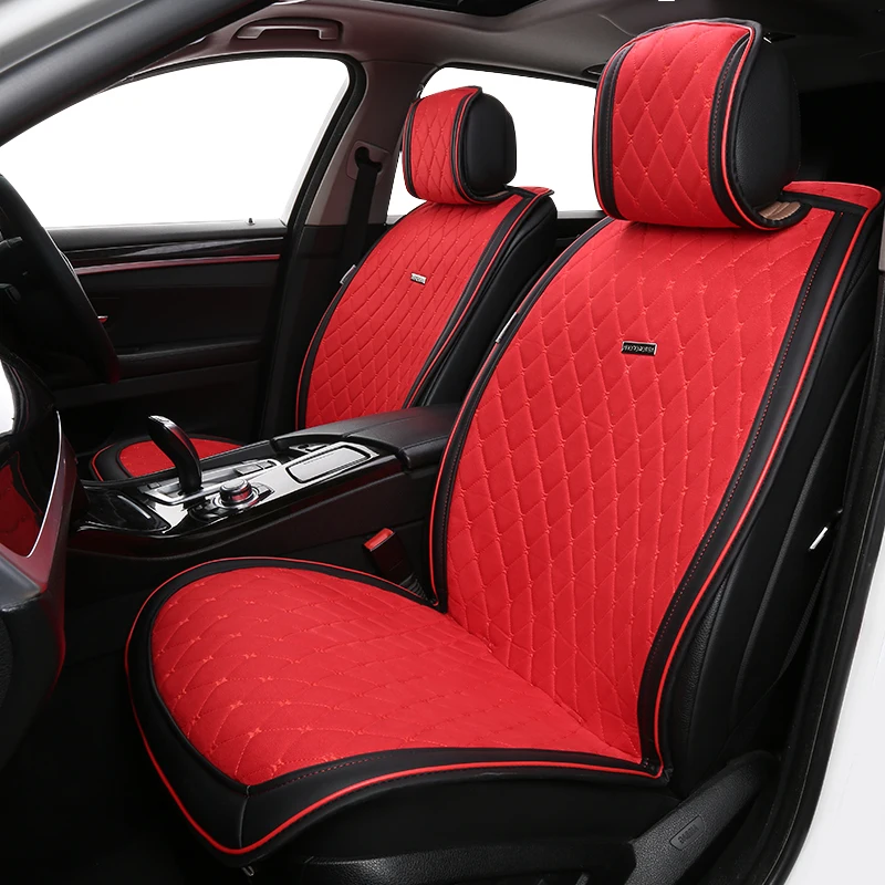 Universal Washable Polyester Car Seat Cover Full Set Seat Car Cover 1pc