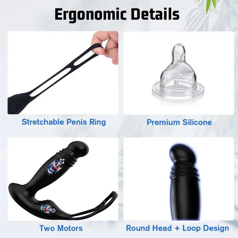 Electric Anal Plug C String Male Dialater Bluetooth Inflables Hygienic Shower Sexy Games Telescopic Silicone Buttplug