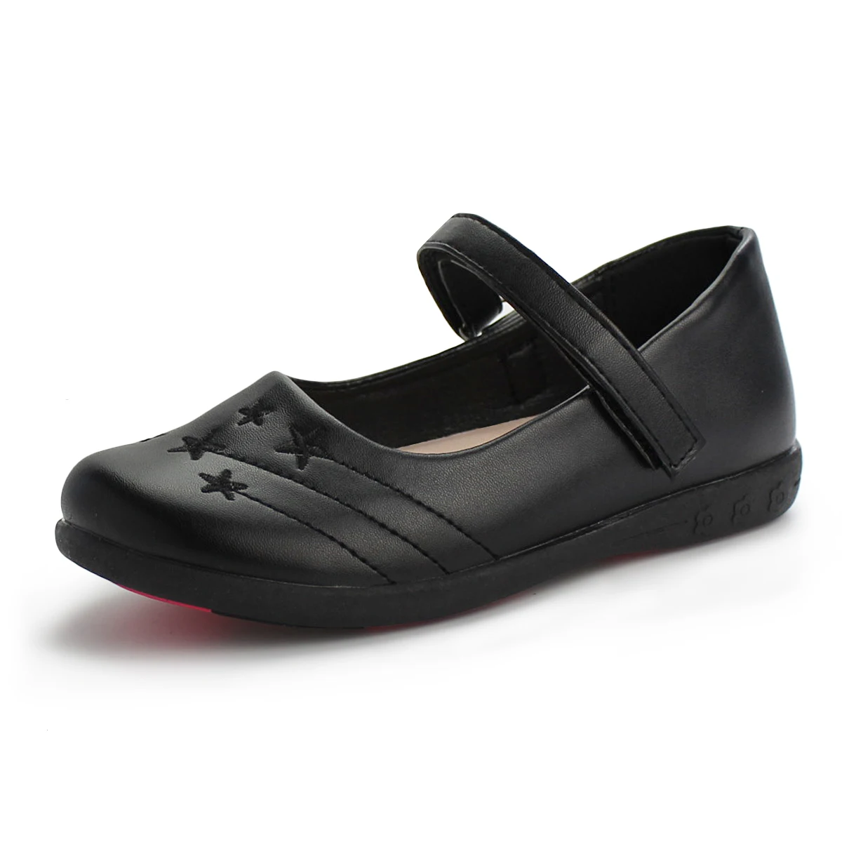 Kids Black School Shoes Uniform Mary Jane With Classic Round lightweight Girls School Shoes