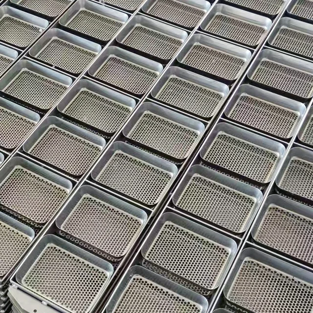 Factory Supply Carbon Steel for Huaer Accurate Reliable Fresh Ramen Drying Cell with Lid for Noodle Line Accessories 3