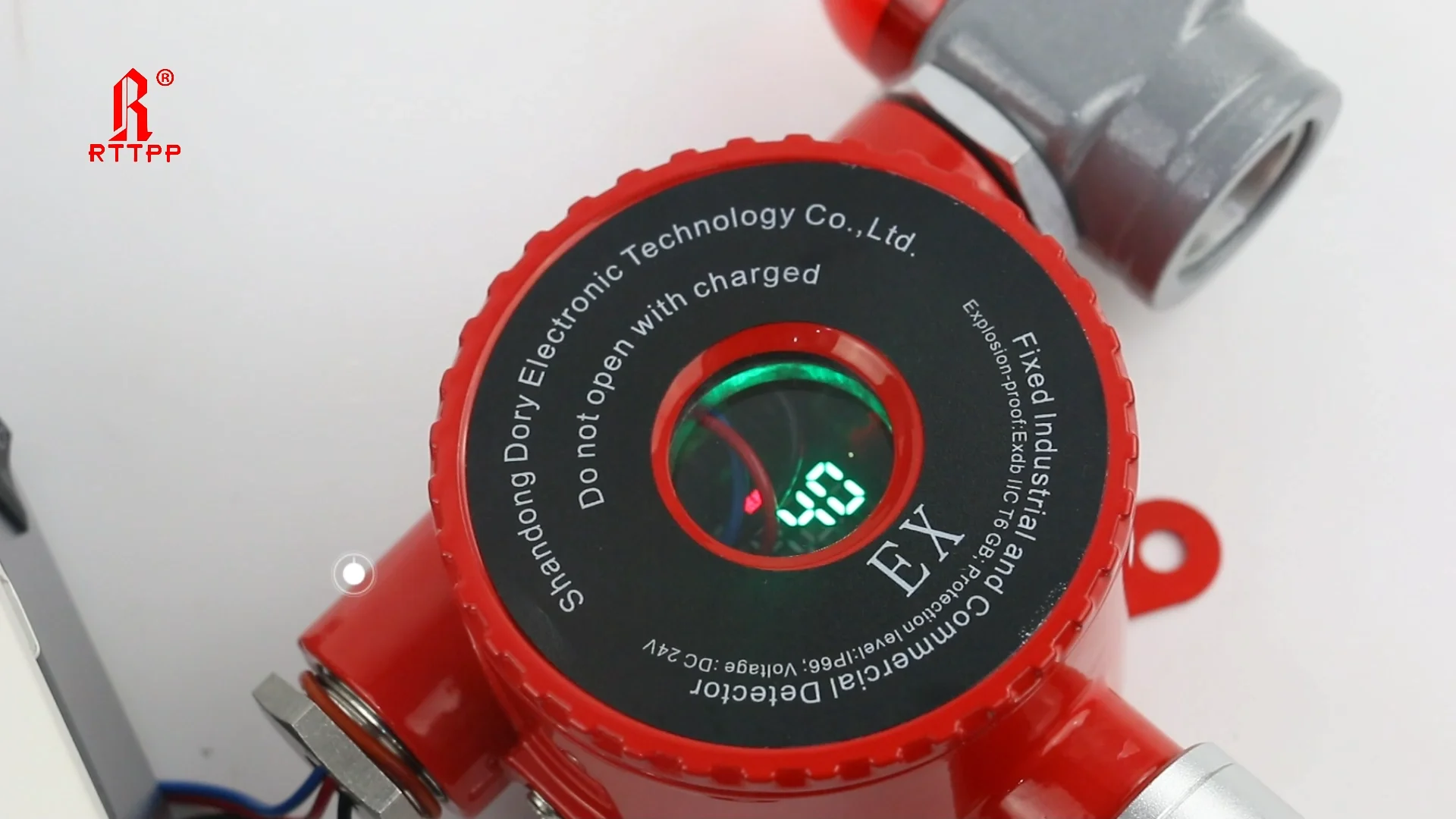 Rttpp Oem Fixed Type Lel Lpg Ch4 Natural Gas Instrument Combustible Gas