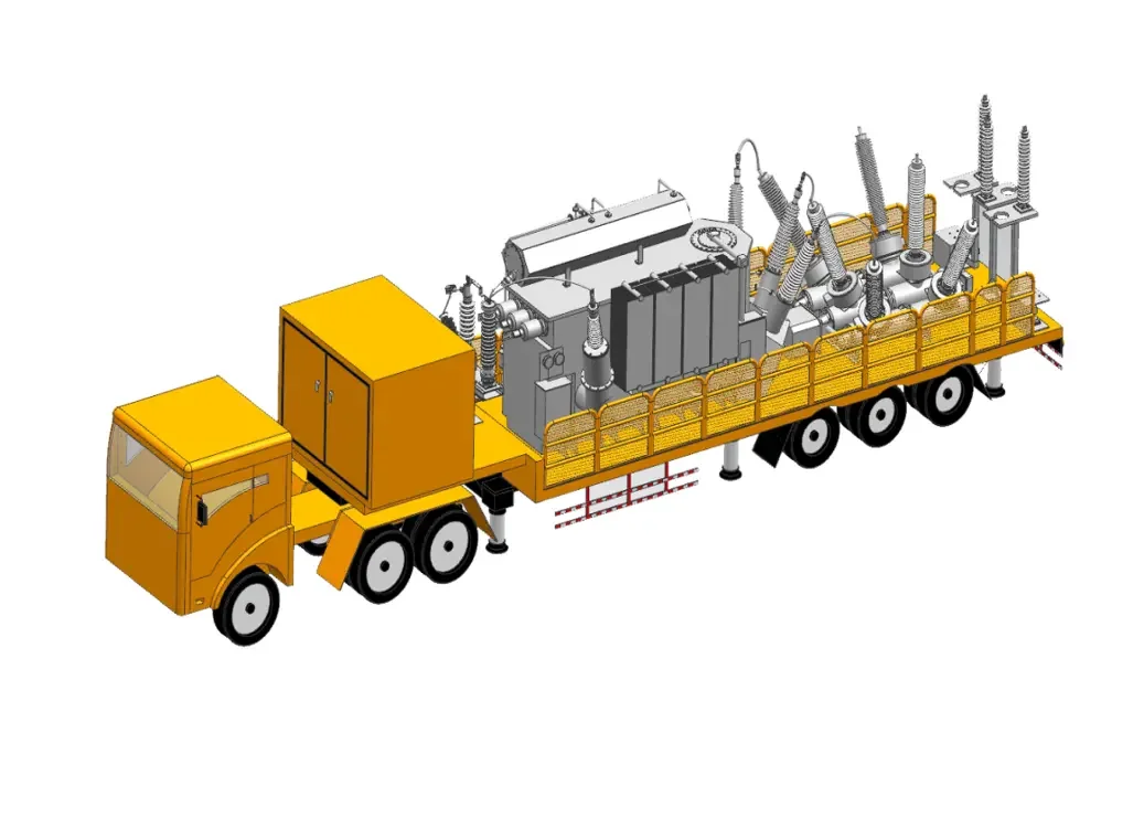 110KV 220kV Mobile Substation for Temporary Infrastructure Rapid Response Power Distribution Equipment