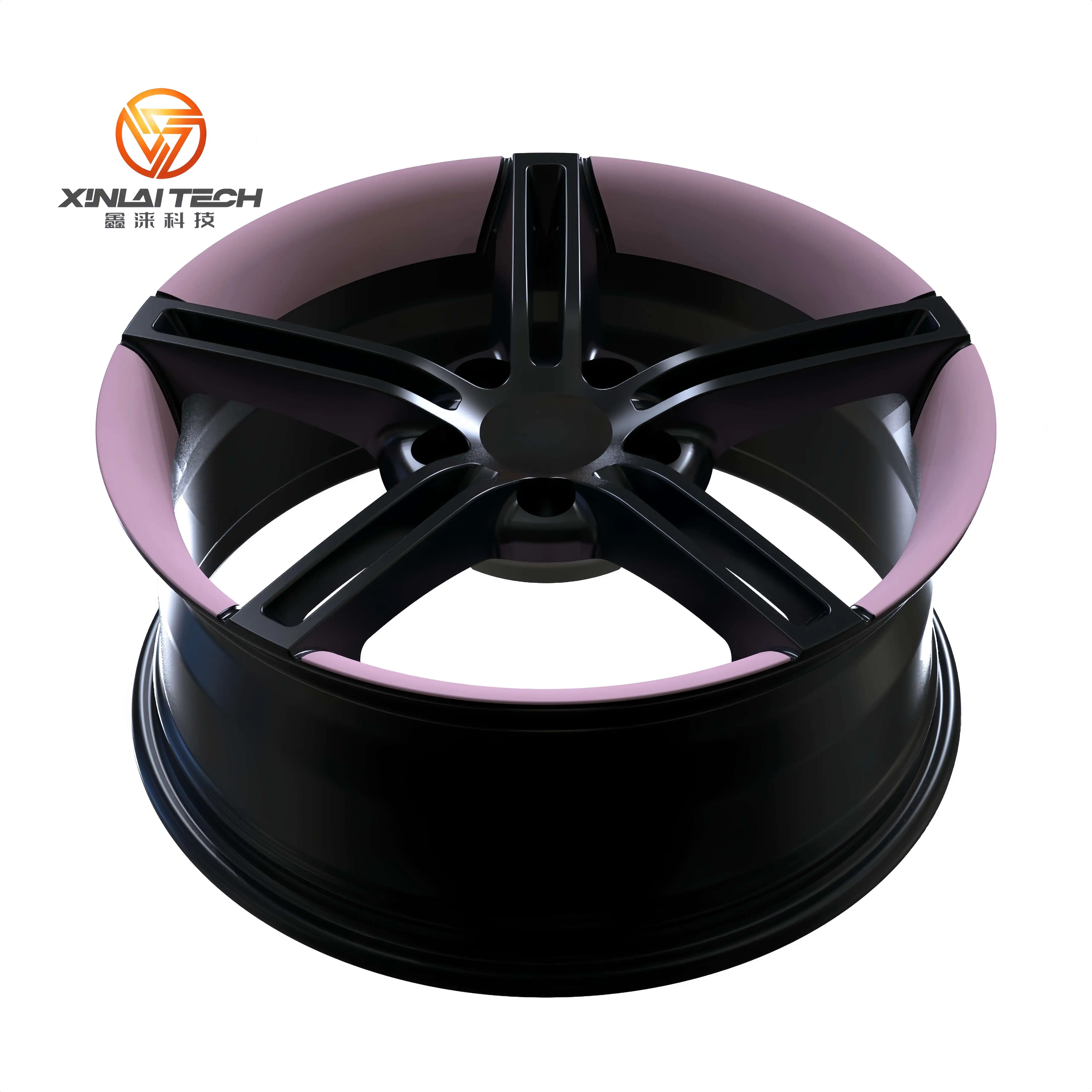2024 New Custom Lightweight 5x120 5x112 5x114.3 5x130 Forged Wheels Aluminum Alloy Wheel Rims for Passenger Car - Image 5