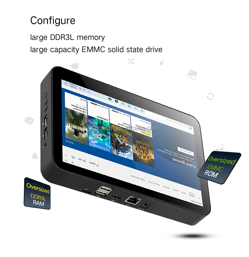 Mini Pc Pipo X2 Intel Atom Z8350 Cpu Cheap Desktop Computer Windows All