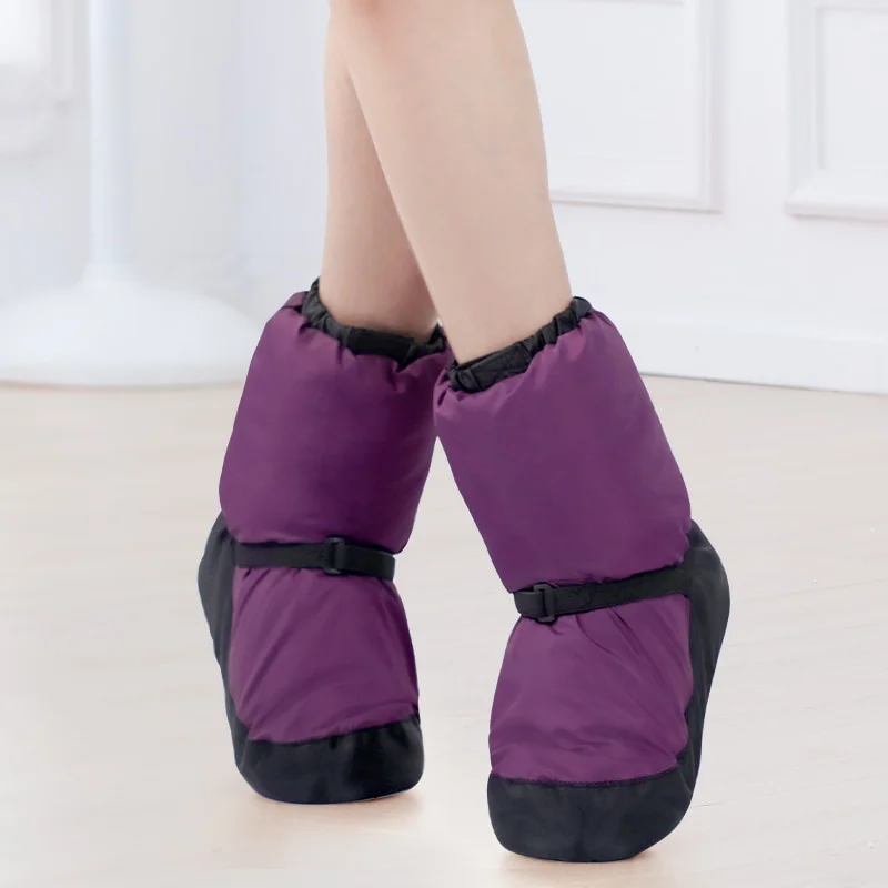 Winter Ballet Warm up Booties Ballet Dance Slippers Ankle Boots Ballerina Dancing Shoes