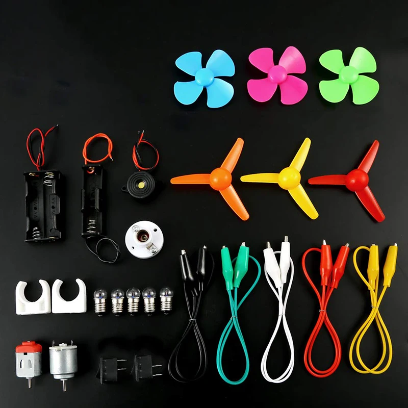 Diy Electric Circuit Motor Stem Engineering Project Kit Physics ...