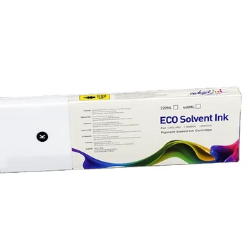 High Quality 2 Years Durable Odorless Ink Cartridges Bags Without Chip Eco Solvent Ink 440ml